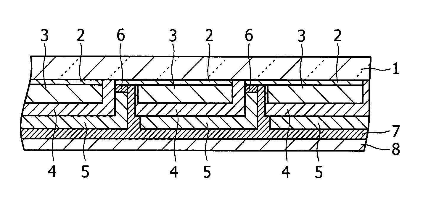 Dye-sensitized photoelectric conversion element module and a method of manufacturing the same, and electronic apparatus