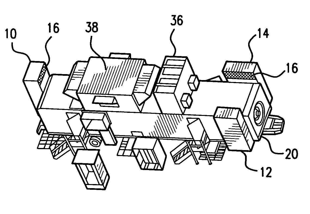 Power trailer structural elements for air flow, sound attenuation and fire suppression