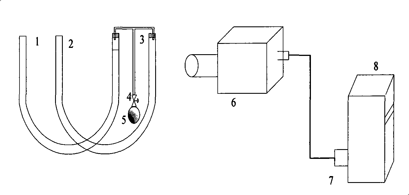 Method and device for liquid density measurement