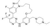 A kind of cyclic aminopyrimidine derivative and its activity and application of inhibiting kinase