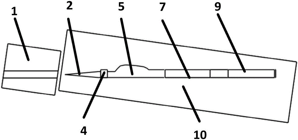 Silicon-based tunable laser based on mode converter and implementation method thereof