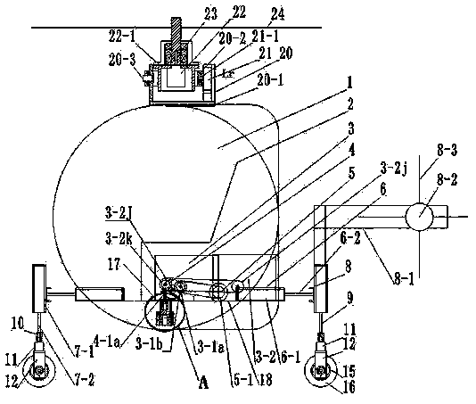 Pneumatic Legged Cart