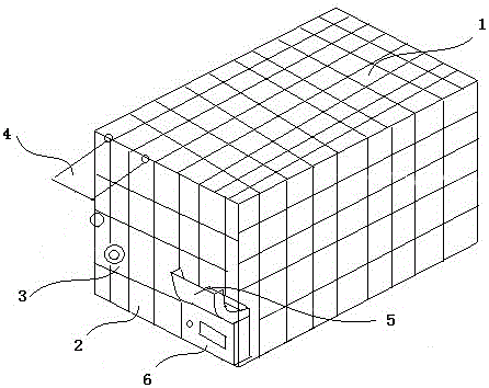 Rabbit cage applicable to establishment of metabolic syndrome model and with feed weighing function