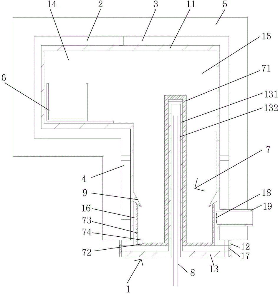 A sealed type molten salt distillation method and a distillation device