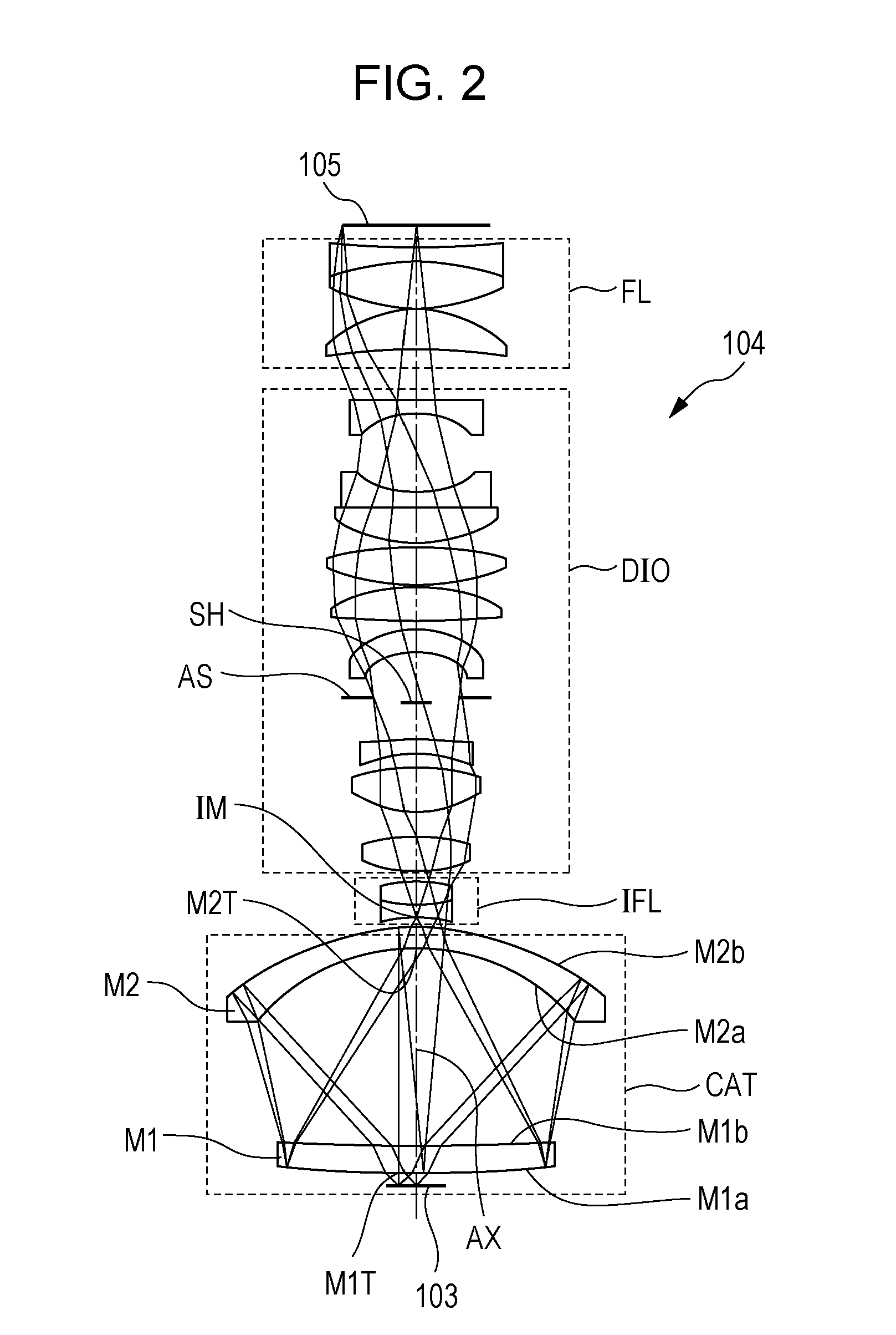 Catadioptric system and image pickup apparatus including the system