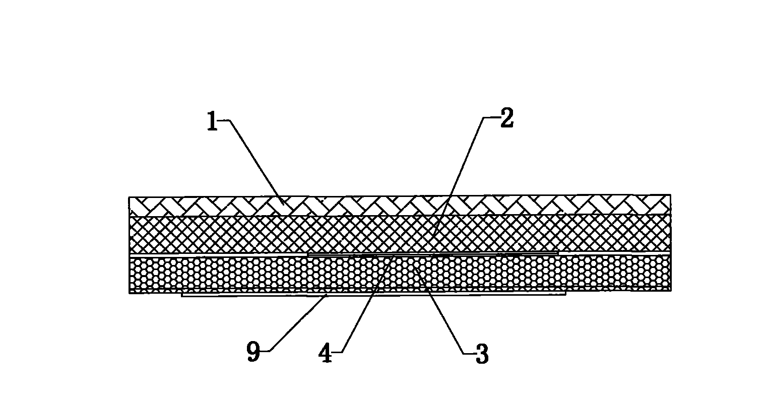 Skidproof ventilated cushion