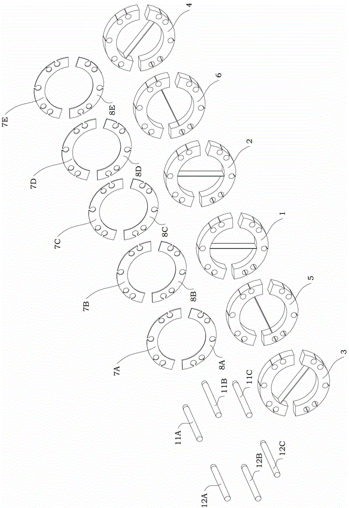 A Symmetrical Spiral Cross Reed Flexible Bearing