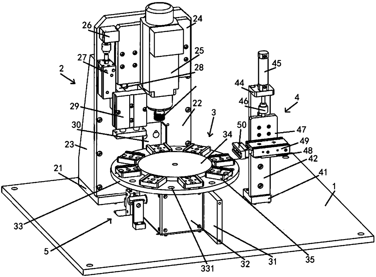 Hardware button punching device