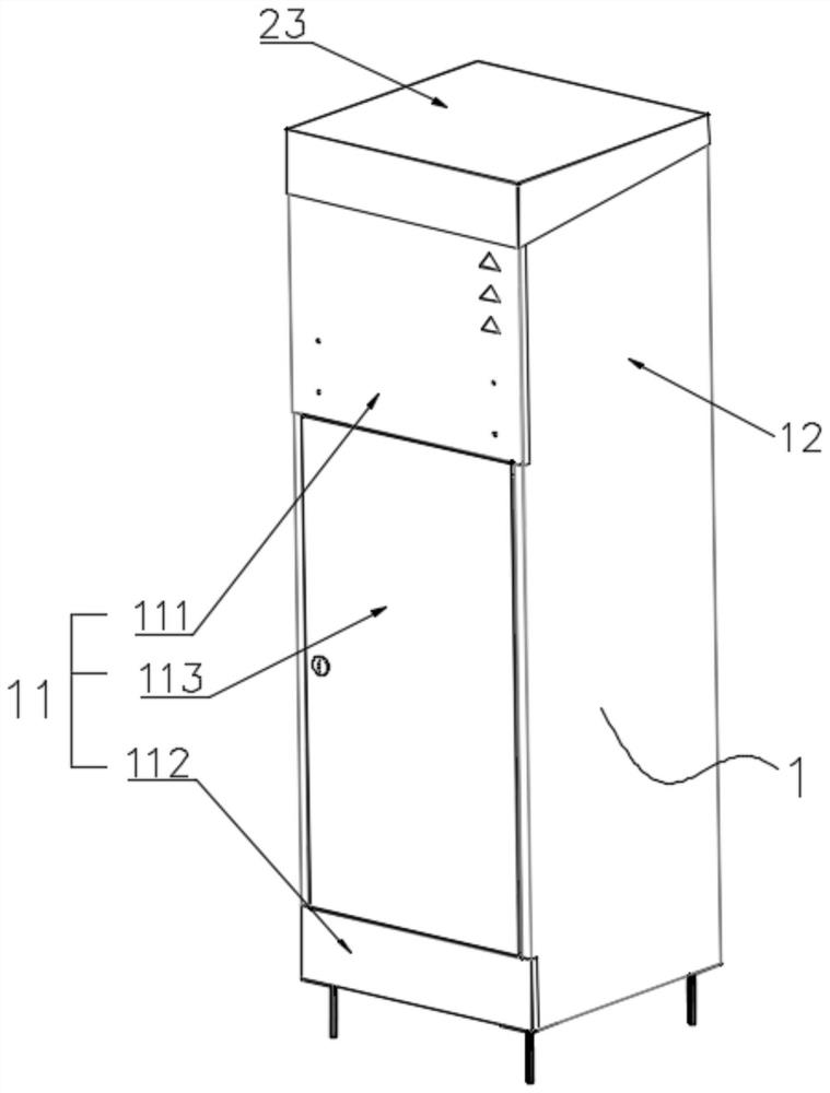 Novel parcel and letter integrated delivery box