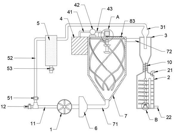 Spray dryer for pea protein powder production