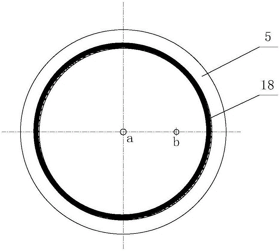 Anti-lateral seepage asphalt pavement water seepage device with constant-pressure variable head and method