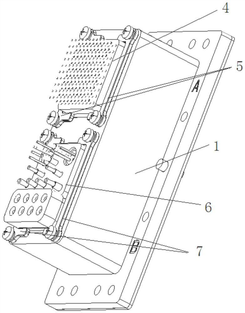 Filtering connector capable of transmitting photoelectric mixed signal