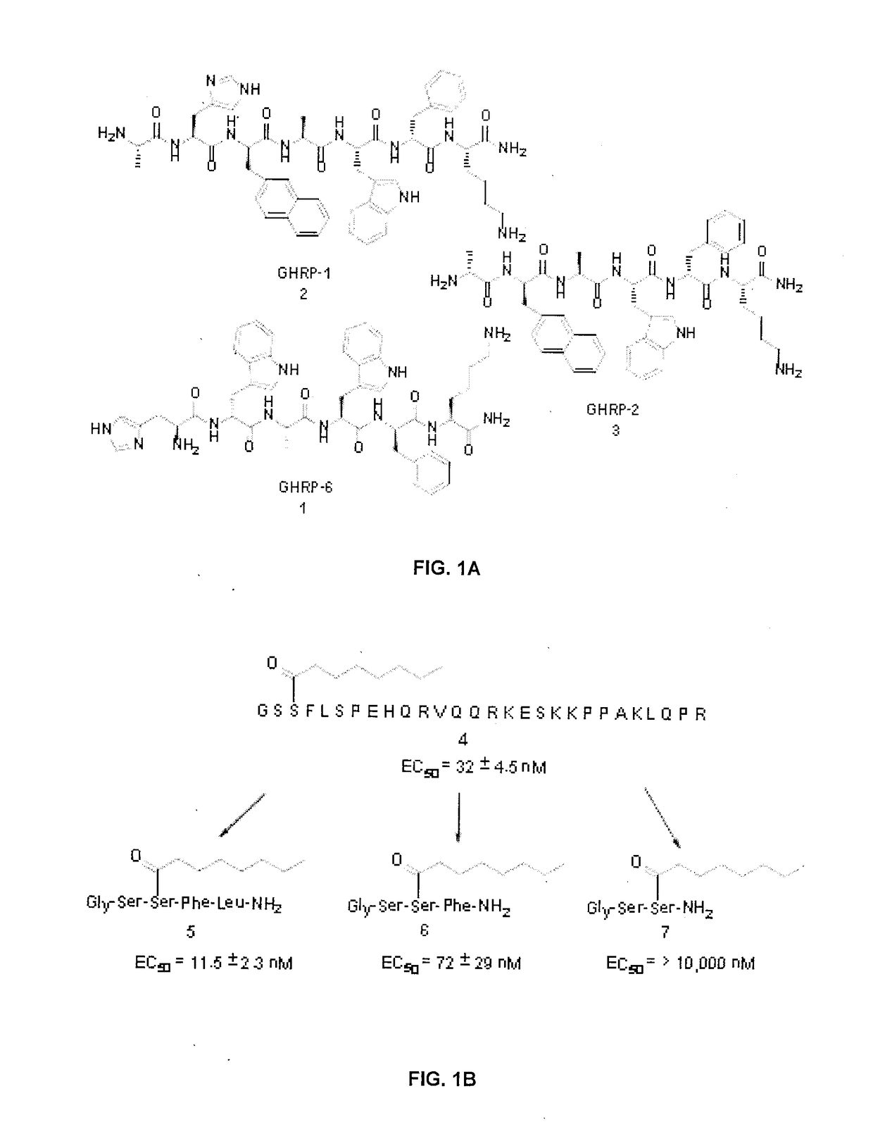 Peptidomimetics for imaging the ghrelin receptor