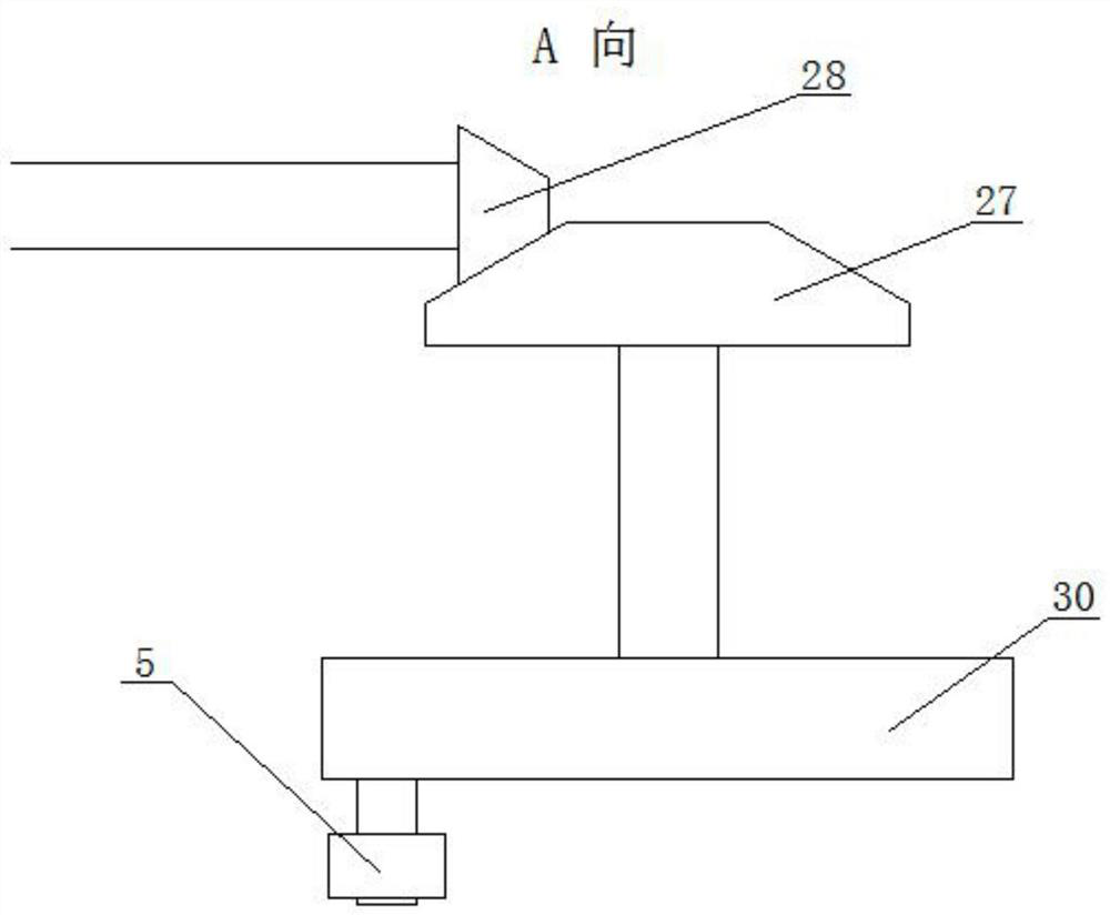 Crushing device for tablet production, and using method thereof