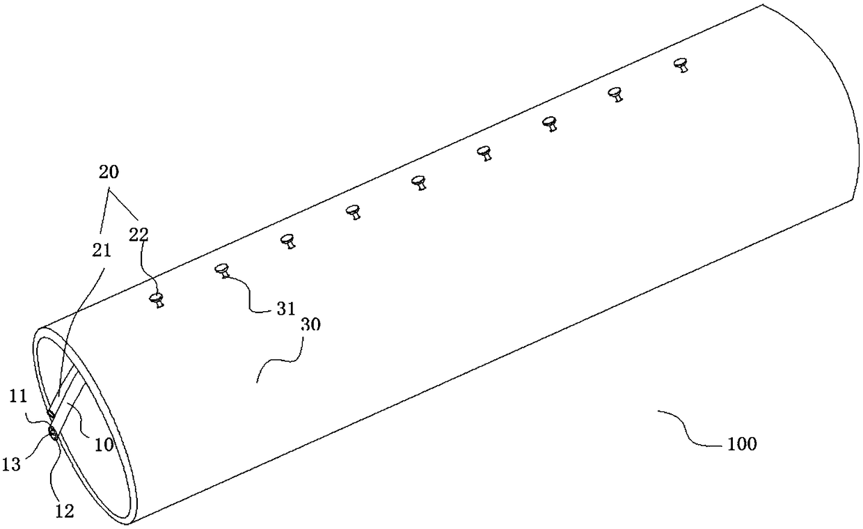 Flexible manipulator with controllable bending