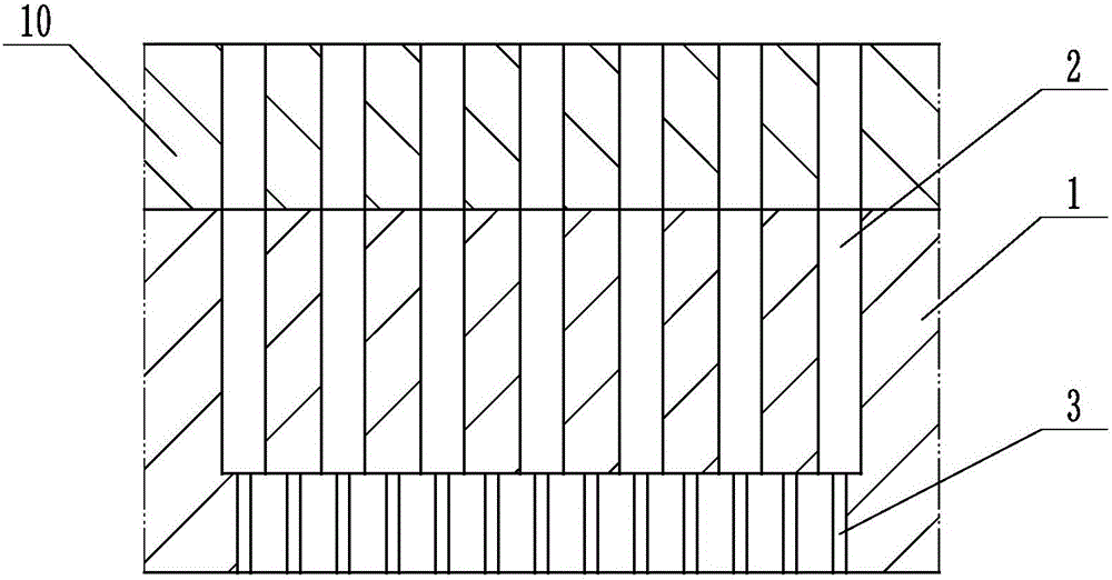 Manufacturing method for thin-wall large-specification honeycomb ceramic carrier die capable of being repeatedly coated