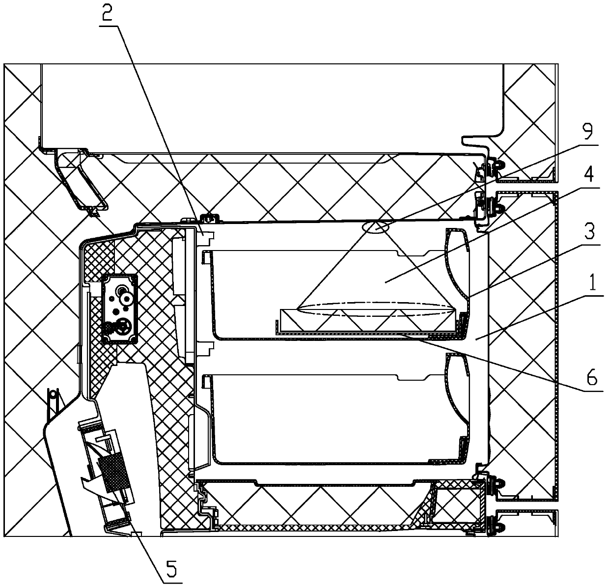 Refrigerator with instant refrigeration function and control method