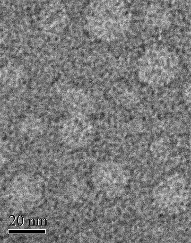 White-light infrared up-conversion composite luminescent material with core-shell structure