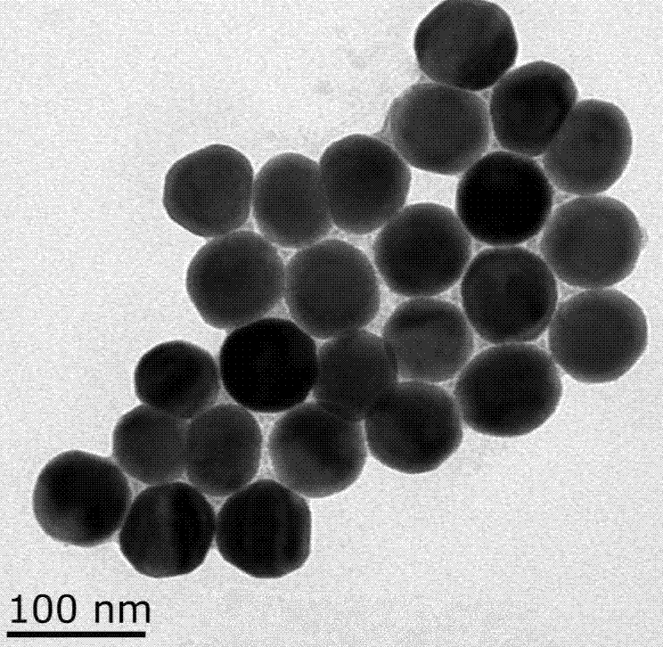 White-light infrared up-conversion composite luminescent material with core-shell structure