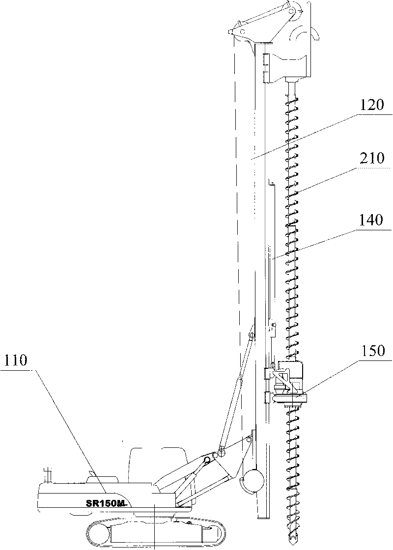 Hydraulic system and rotary drilling rig comprising same