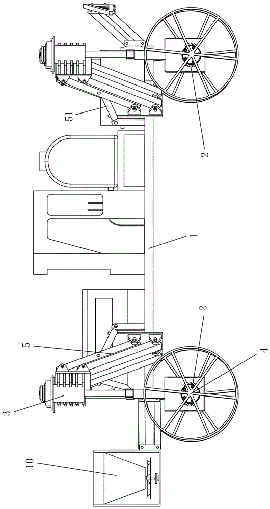 High-ground-clearance full-hydraulic parameter adaptive multifunctional plant protection machine