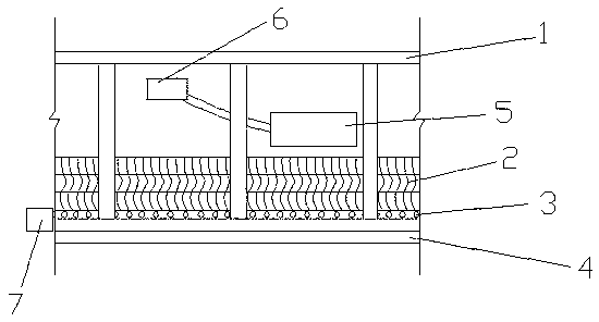 Air conditioning system for wood structural house or assembled house