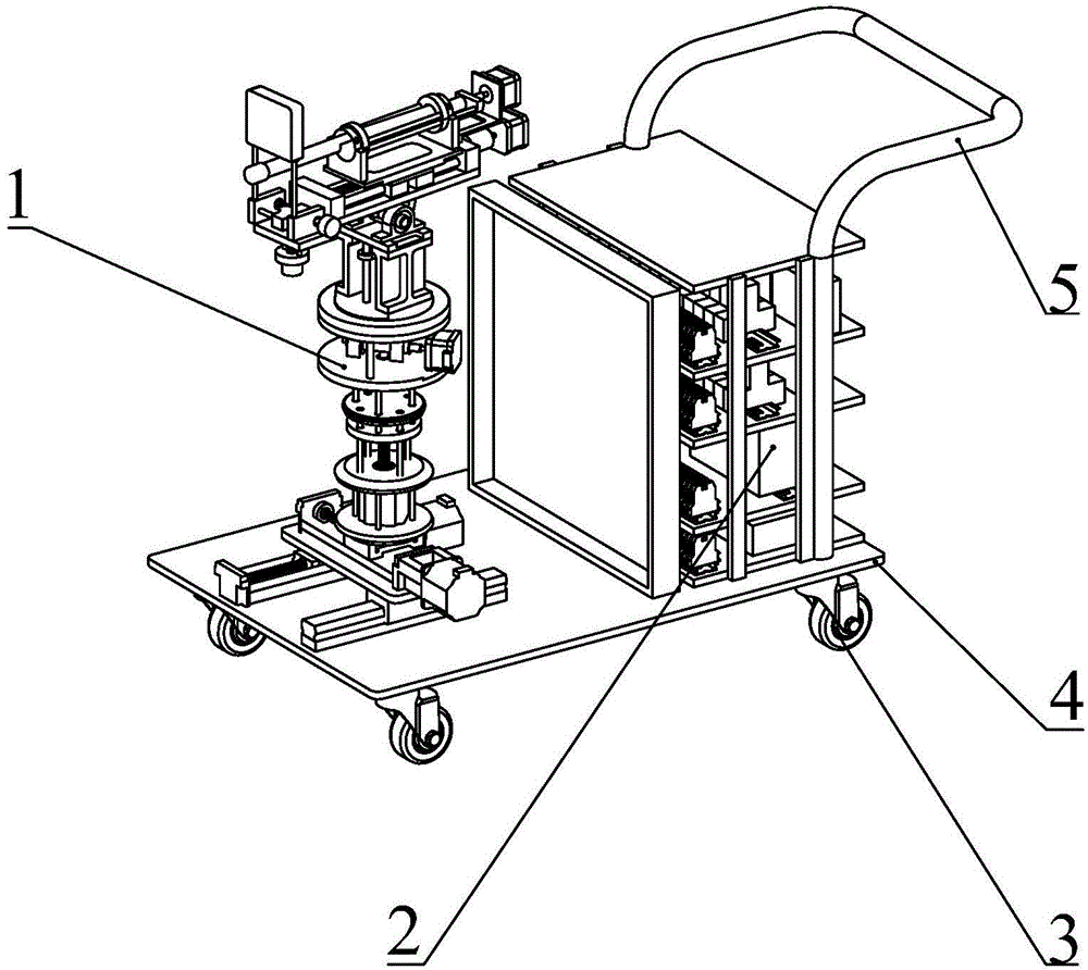 Robot device for minimally-invasive local radiotherapy