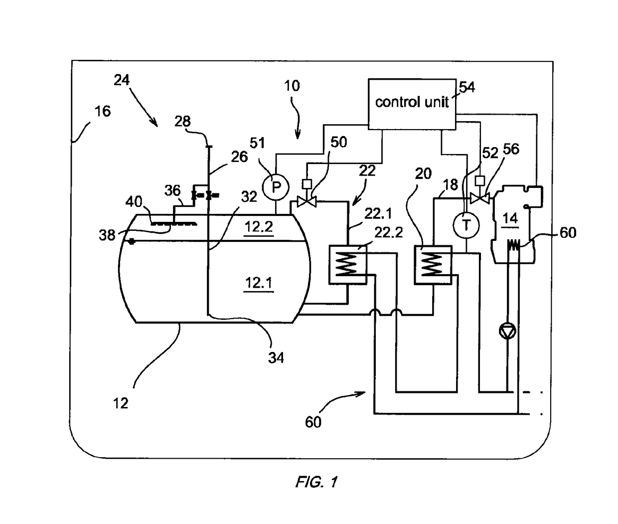 Method of starting gas delivery from a liquefied gas fuel system to a gas operated engine and a liquefied gas fuel system for a gas operated engine