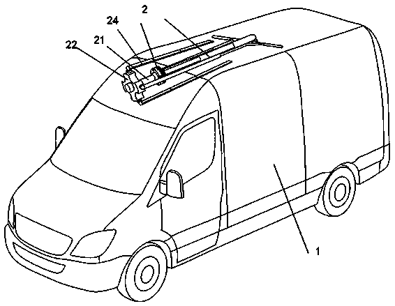 Flying rescue vehicle