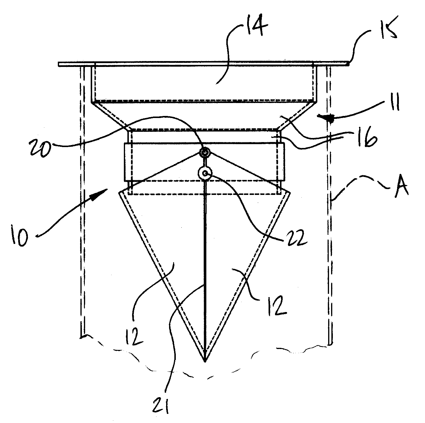 Check valve mechanism for rodents and/or odors