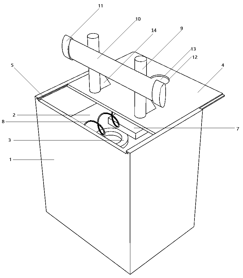 A road and bridge anti-collision protection device