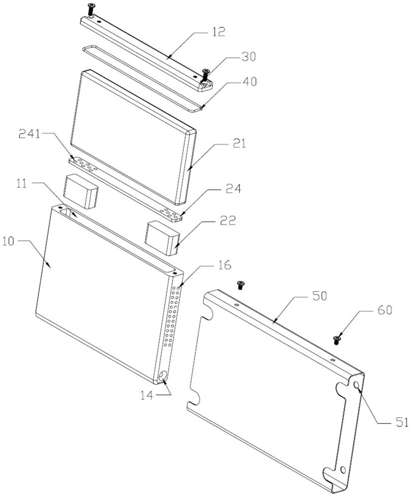 Non-stored-pressure perfluoro fire extinguishing device