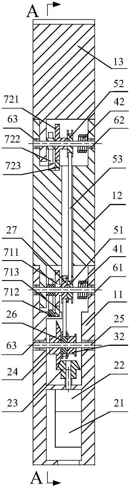 Rack type multi-joint synchronous locking self-adaptation robot finger device