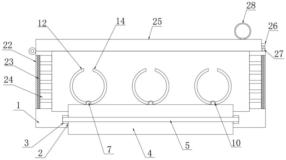 Perforated cable tray bridge and wiring optimization structure thereof