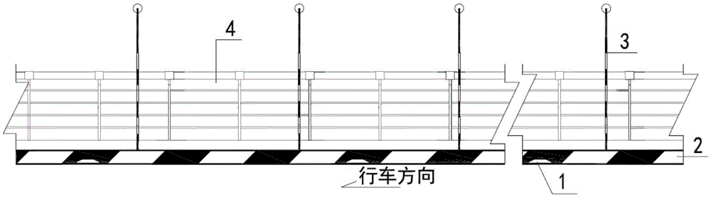 Traffic landscape design method for urban cross-river bridges based on multi-frequency color information