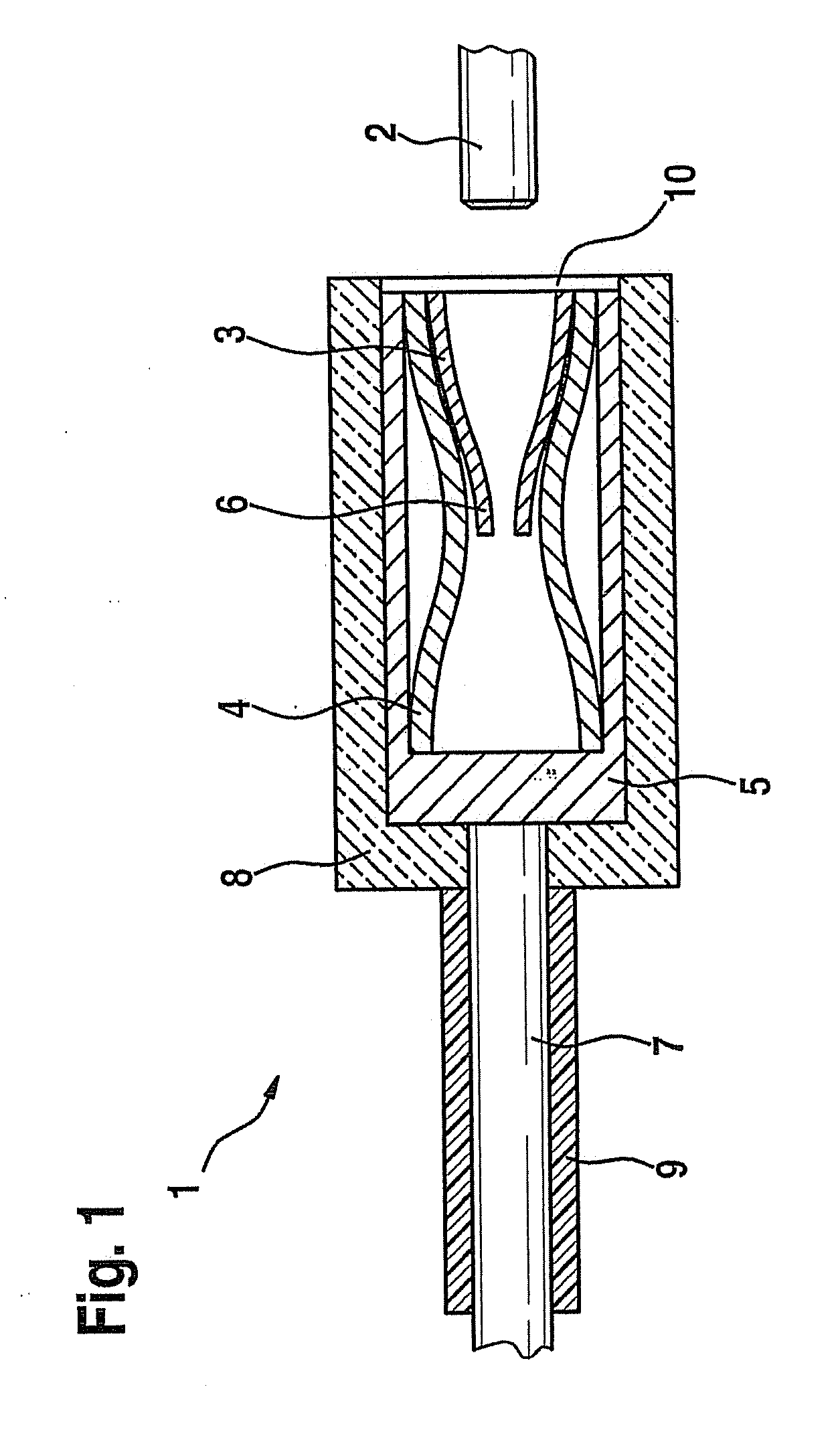 Electrical plug connector as fuel injector contact for shakeproof applications