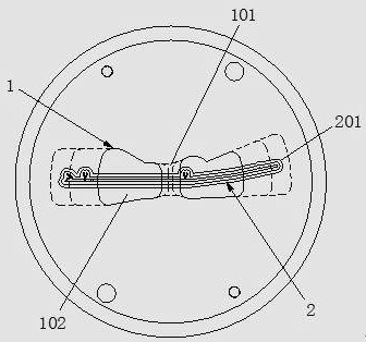 Manufacturing method and die for industrial aluminum alloy profile with ultrahigh width-thickness ratio