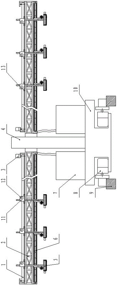 Mobile tea picking mechanism with track