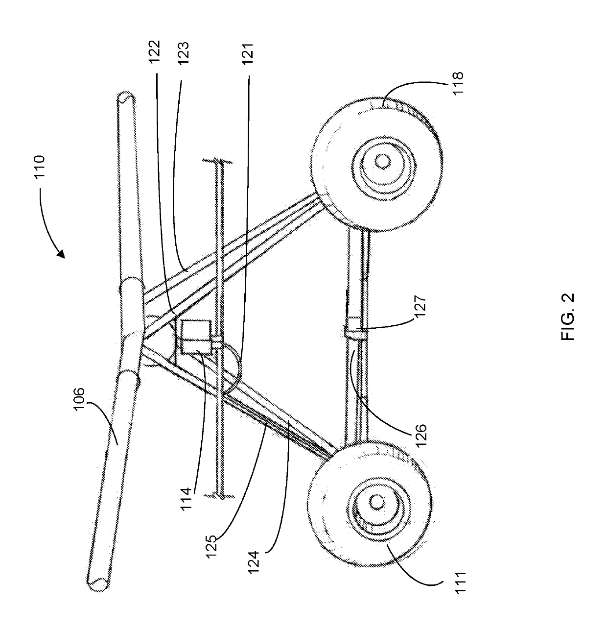 Remotely mounted gearbox breather for an irrigation machine