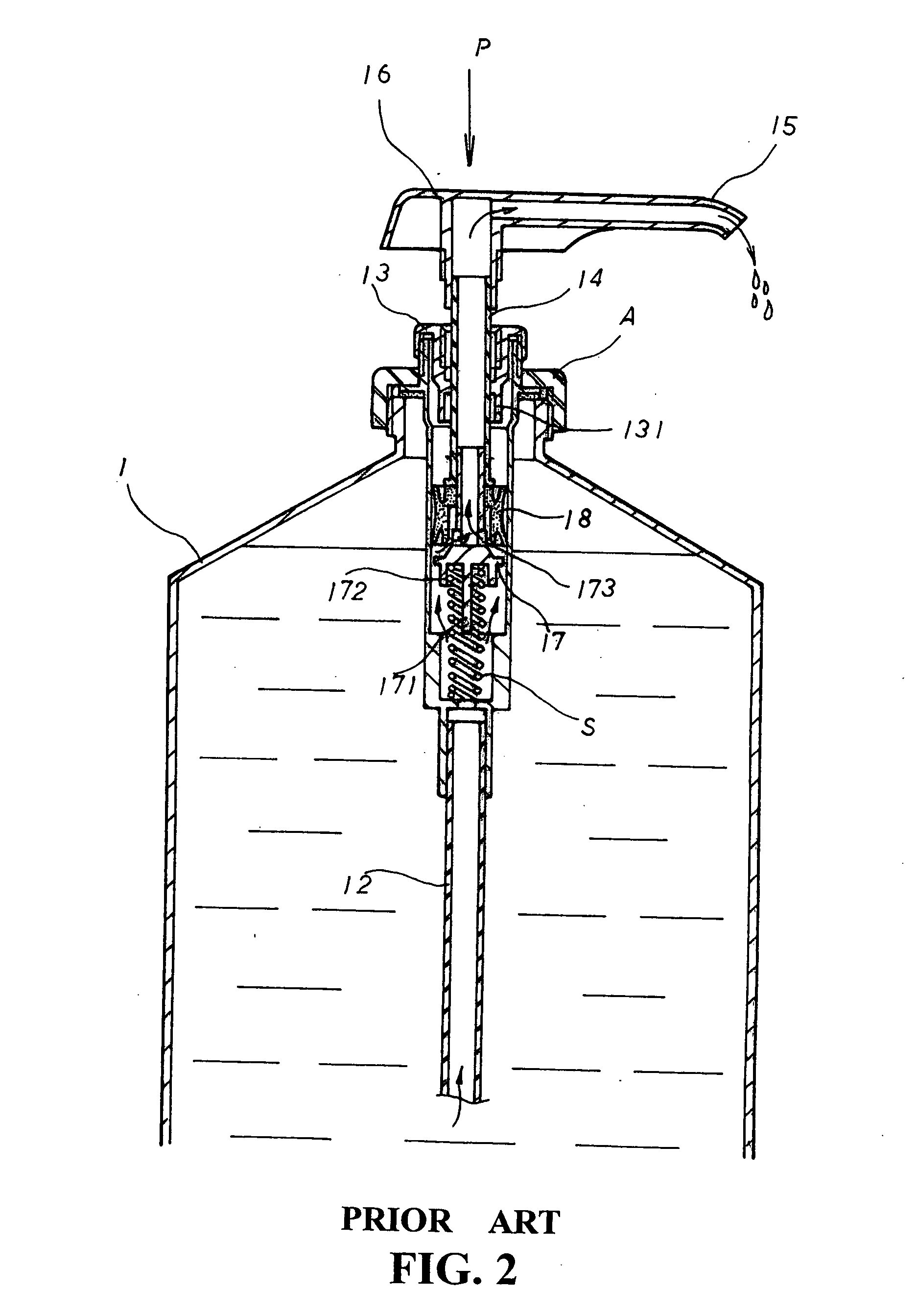 Soap dispenser extruding device