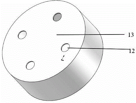 Support device for portable projection device