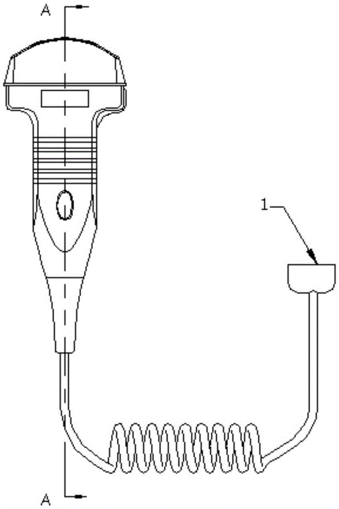 Mini B ultrasound machine based on high-sensitivity ultrasonic probe