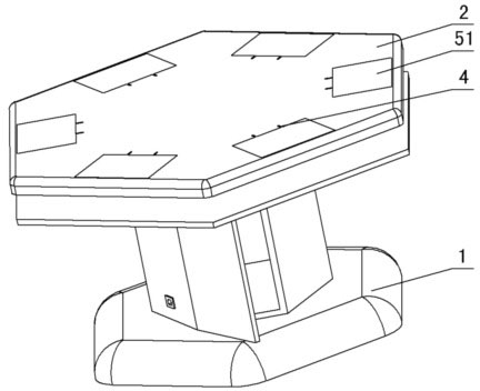 Multi-position chess and card game computer table