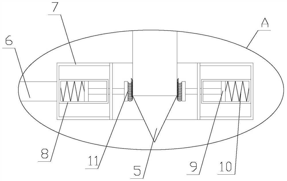 Cleaning and classification device for drilling machine