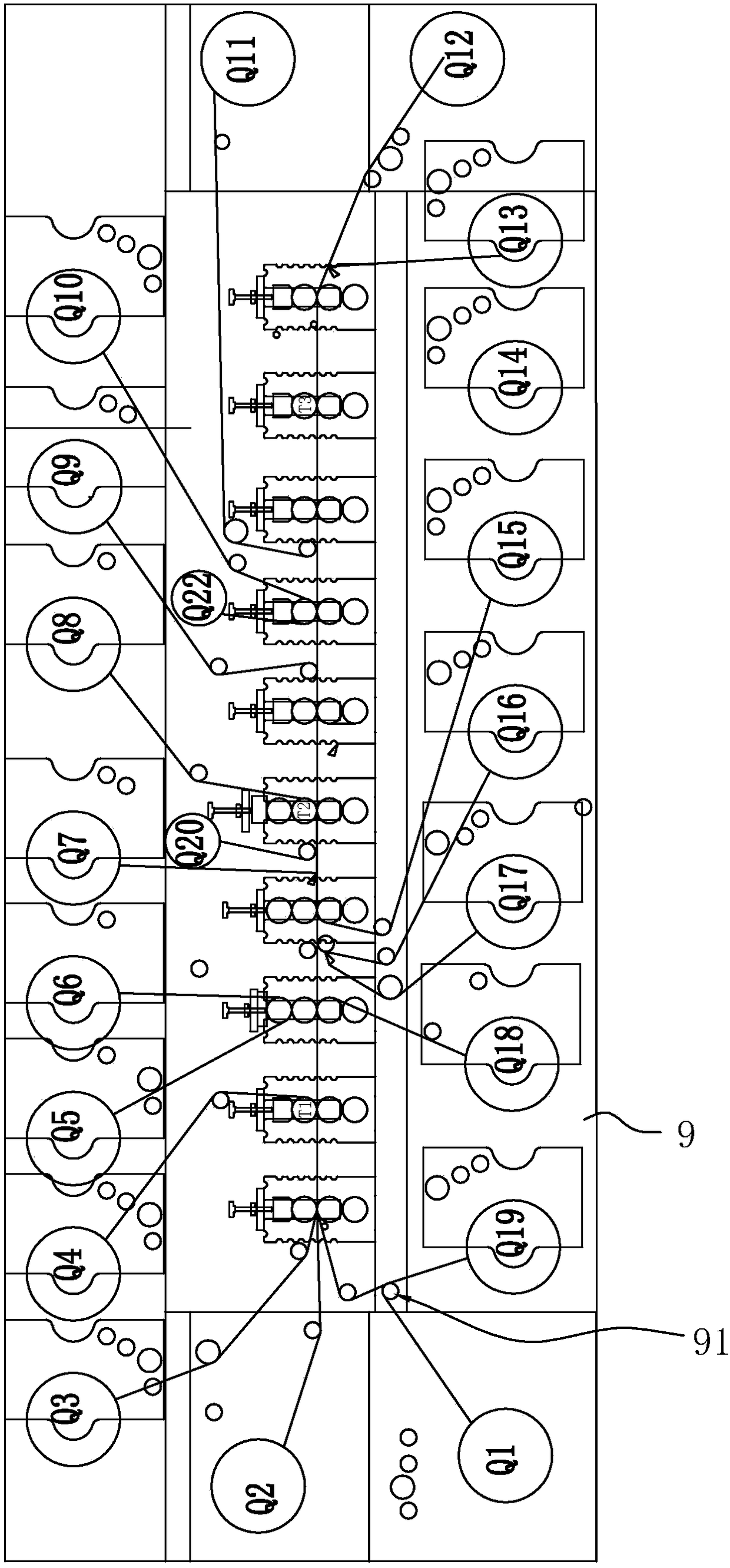 Production process for graphite cooling fin of battery cover