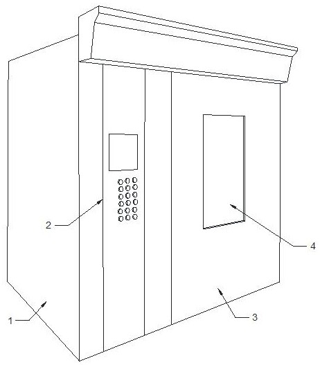 A natural gas oven for processing seaweed products and its operating method