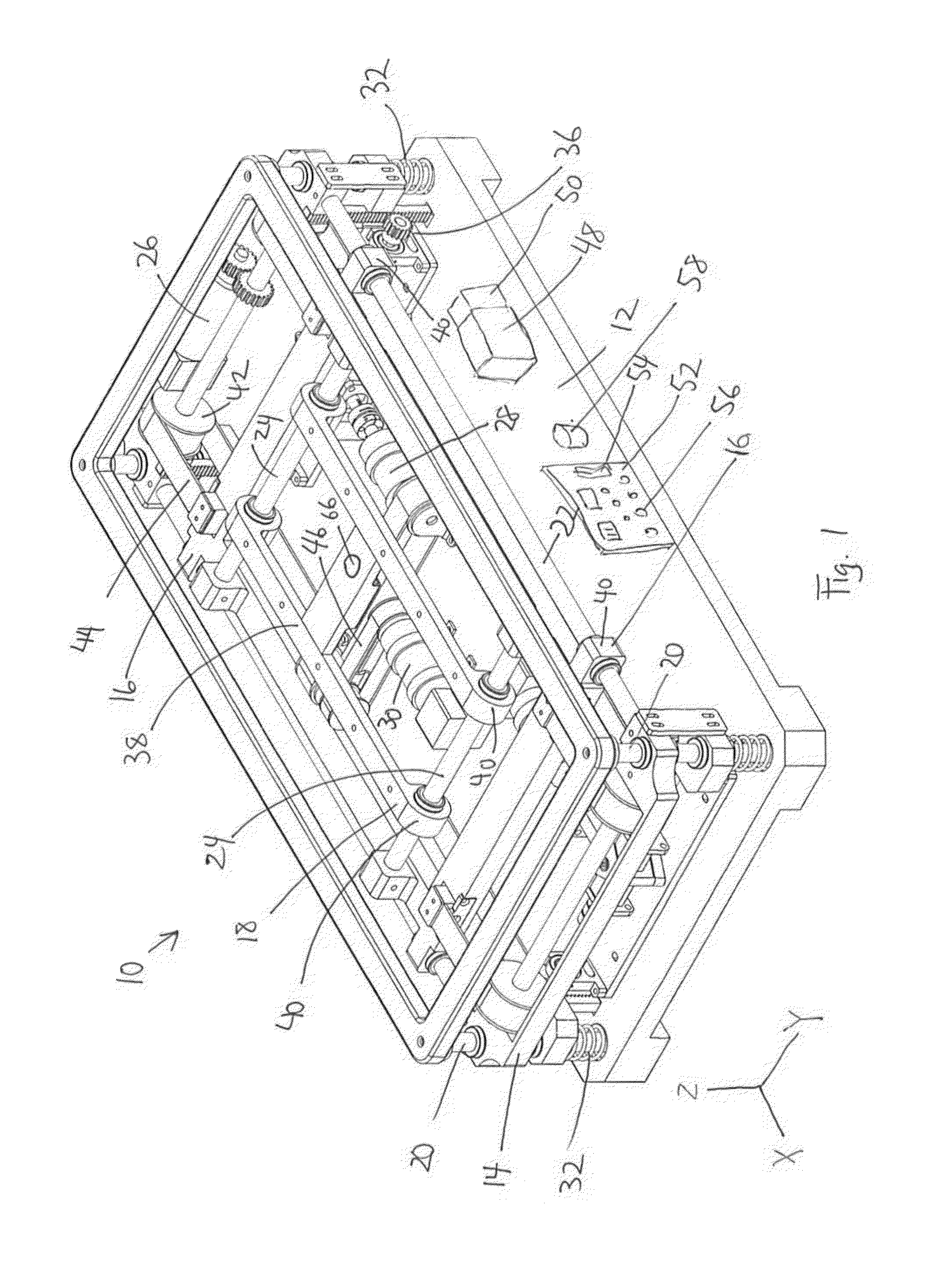 Shock sensitive transport stabilizer