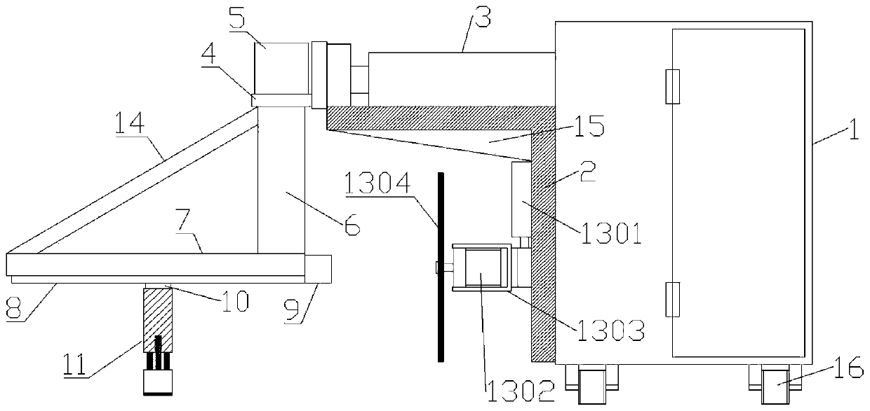 An automatic high-precision pvc wallboard processing equipment