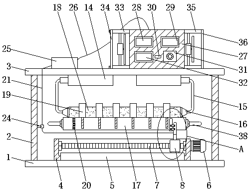 Device for measuring DLD of crystal oscillator element