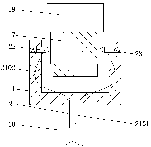 Device for measuring DLD of crystal oscillator element